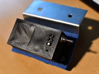 GPS Tracker in box on mount