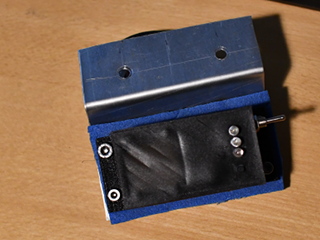 GPS Tracker in box on mount